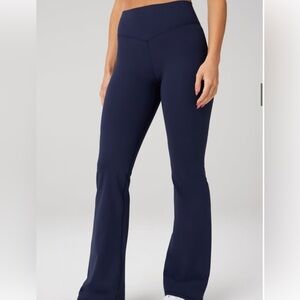 Navy Blue Fabletics Pureluxe Flare Leggings